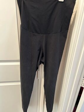 Motherhood Black Maternity Leggings